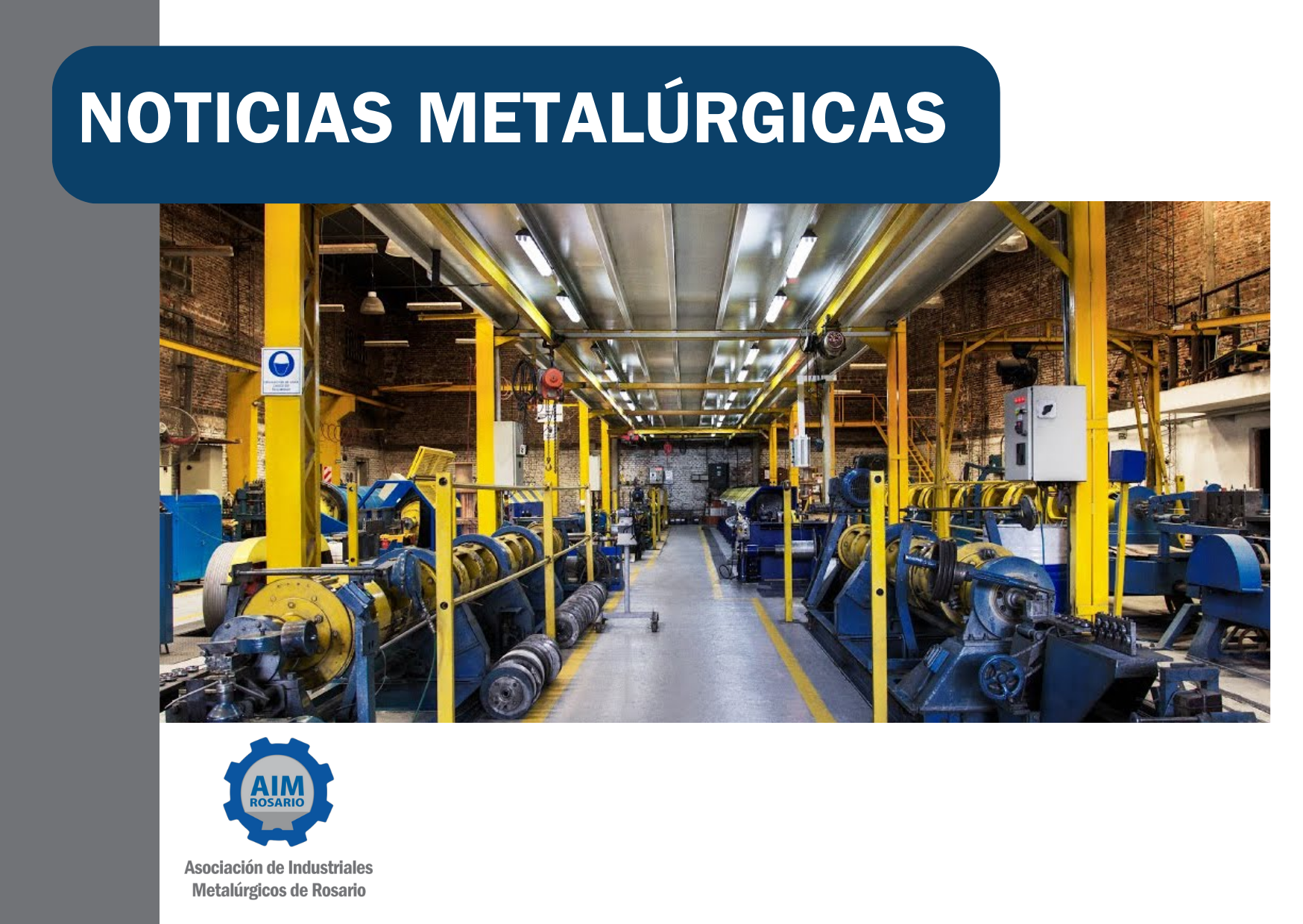 NOVEDADES METALÚRGICAS AIM: 23 de agosto 